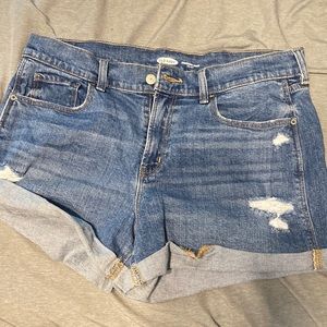 Boyfriend Jean short mid rise